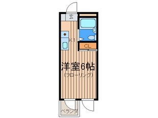 ＡＳＡＤＡ ＦＬＡＴの物件間取画像